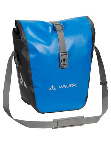 Vaude Aqua front voortassen voor fiets blauw