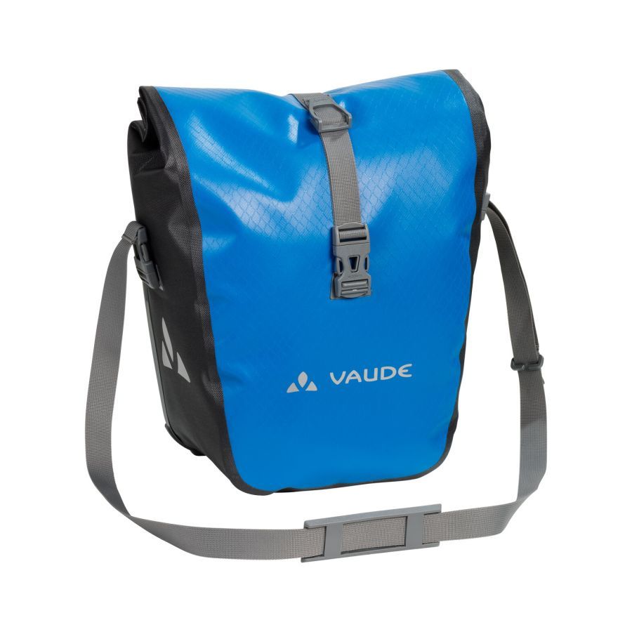 Vaude Aqua front voortassen voor fiets blauw
