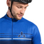 Vaude Men`s Mitus Tricot fietsshirt korte mouwen blauw heren