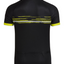 Vaude Men`s Mitus Tricot fietsshirt korte mouwen zwart met geel heren