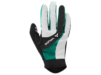 Vaude Women's Dyce Gloves fietshandschoenen dames groen/zwart/wit