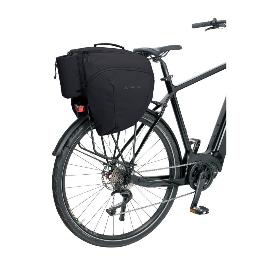 Vaude eSilkroad Plus achter fietstas voor E-bike zwart