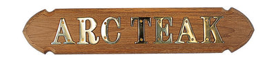 ARC Letter "E" 4 cm voorgeboord