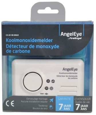 Angel Eye CO-AE-9B-BNLR Koolmonoxide melder (2xAA)