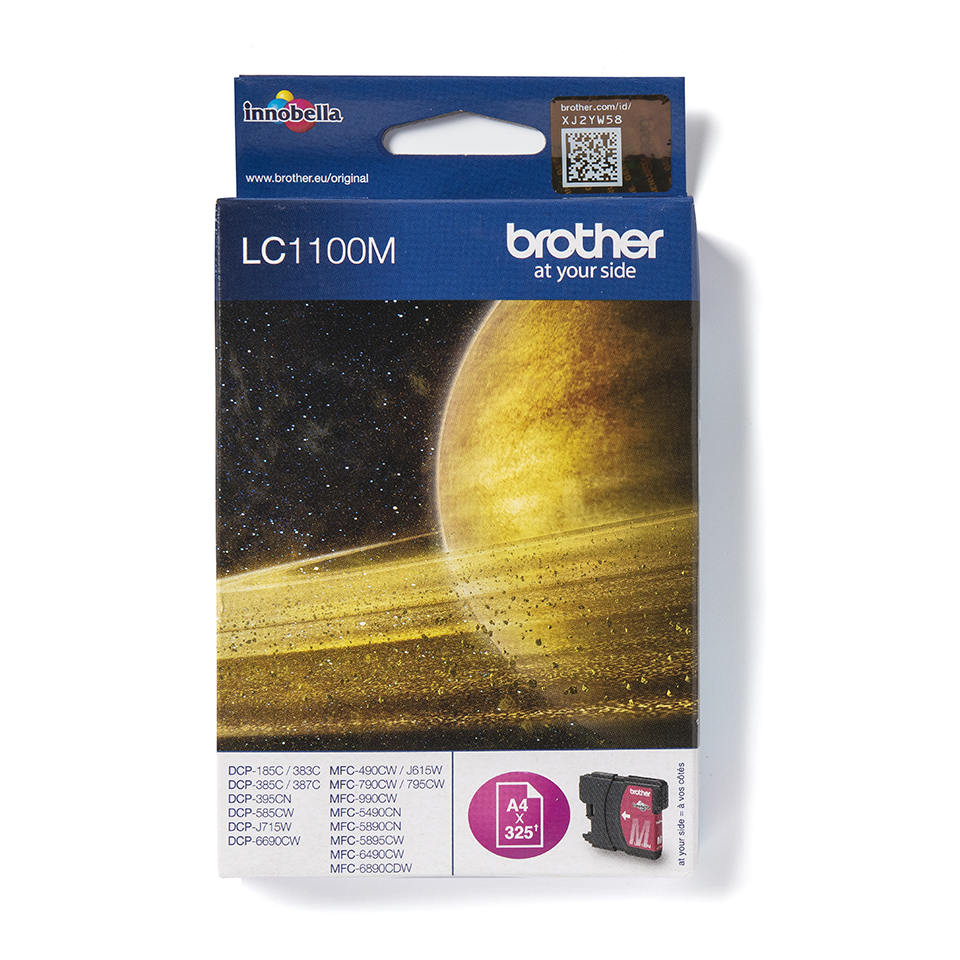 Brother LC-1100M voor DCP-6690CW, MFC-6490CW