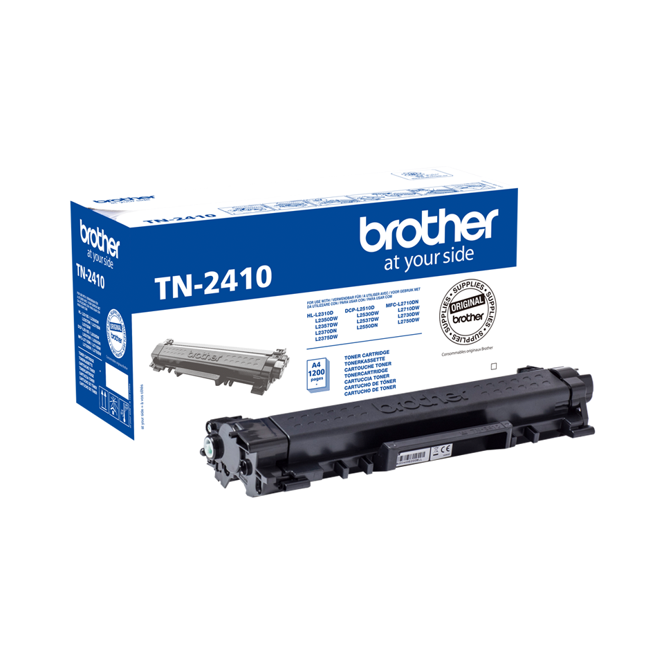 Brother TN-2410 geschikt voor ca. 1200 pagina´s printen