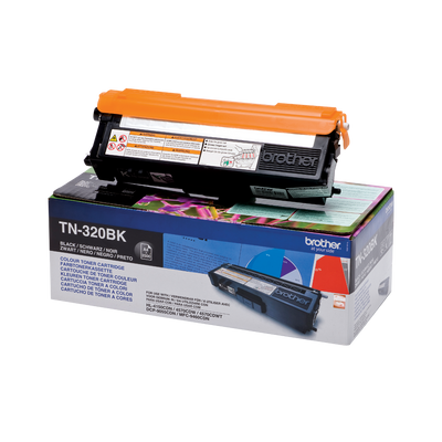 Brother TN-320BK cartridge voor printer DCP-9055CDN, MFC-9460CDN, MFC9465CDN