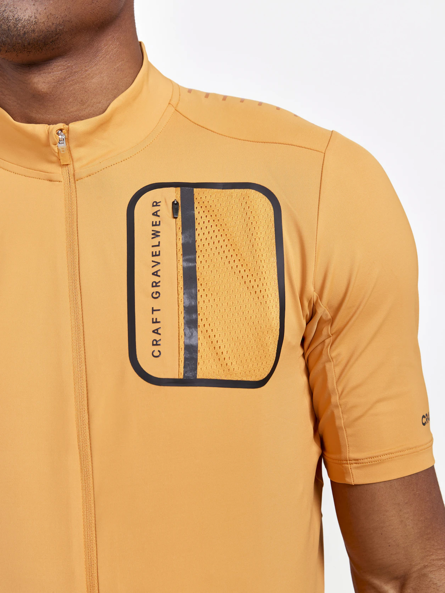 Craft ADV Offroad SS Jersey MTB fietsshirt korte mouwen oranje heren