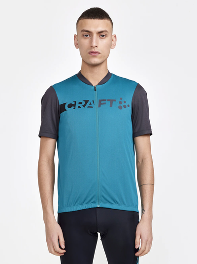 Craft Core Endur Logo Jersey fietsshirt korte mouwen blauw heren