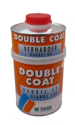 De IJssel Double Coat Dubbel UV 2-C hoog vullende PU-vernis met UV-filter