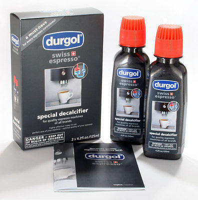 Durgol Swiss Espresso (2x125ml) Ontkalker Alle (n)espresso App