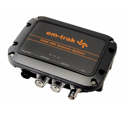 EM-Trak S300 VHF/AIS/FM antenne splitter