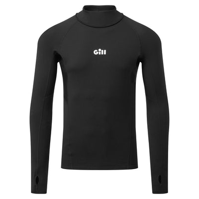 Gill Hydrophobe thermal Top wetsuit top heren zwart