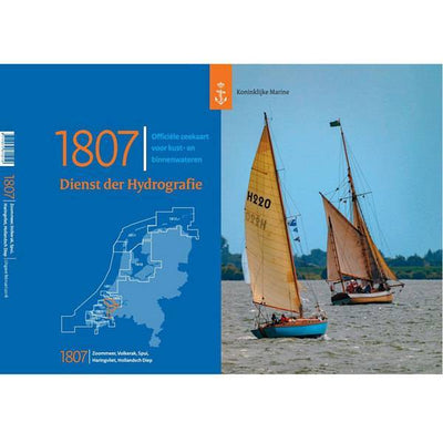 Hydrografische Kaart 1807 Zoommeer Haringvliet