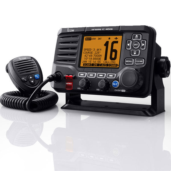 Icom IC-M506GE marifoon met GPS AIS ontvanger VDES-gereed