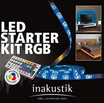 Inakustik LED STARTER KIT RGB met 90 cm rgb licht, uitgebreidde afstandbediening