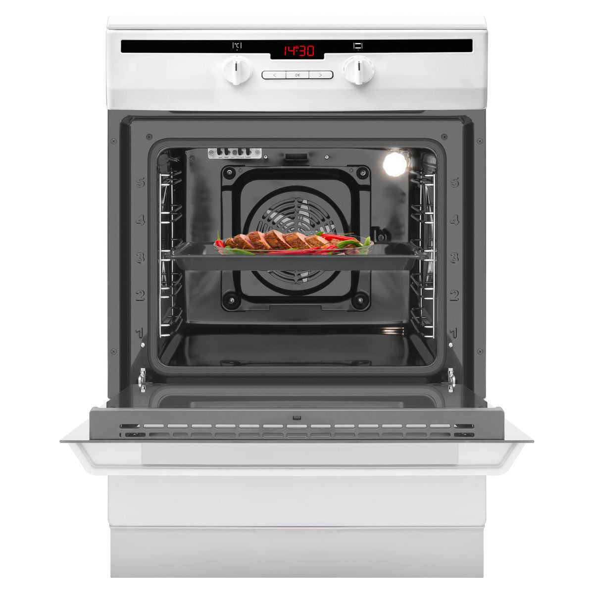 Inventum VFI6042WIT met multi functionele oven