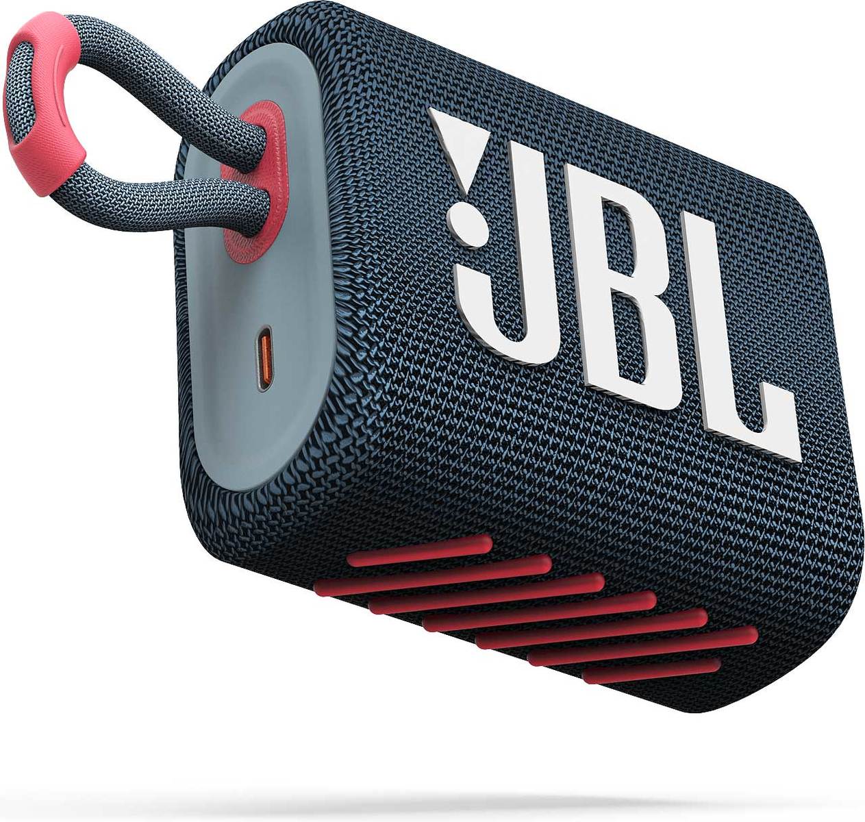 JBL GO3BLUP blauw roze compacte bluetooth speaker