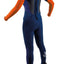 JS Watersports Maui Flex 3/2 fullsuit wetsuit blauw/oranje junior