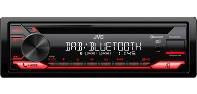 JVC KD-DB622BTT9 autoradio met DAB+en  CD-speler
