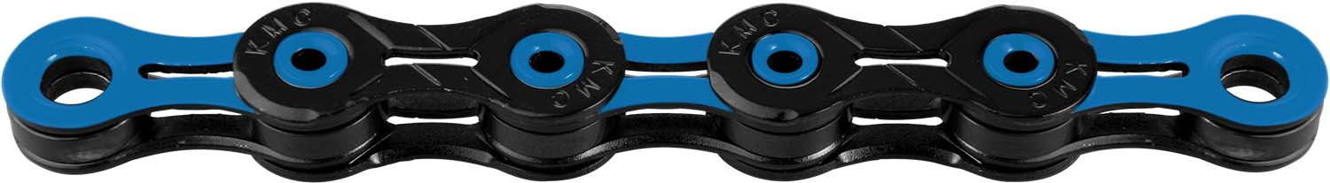 KMC DLC 11 zwart/blauw 11 speed ketting