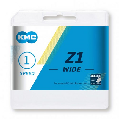 KMC Z1 Wide Bruin ketting 1-speed