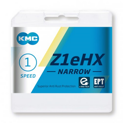KMC Z1eHX Narrow EPT 128 1-speed fietsketting voor E-bike
