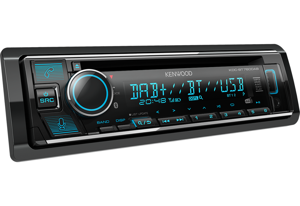 Kenwood KDC-BT760DAB Autoradio met CD-speler en FM met DAB+ tuner
