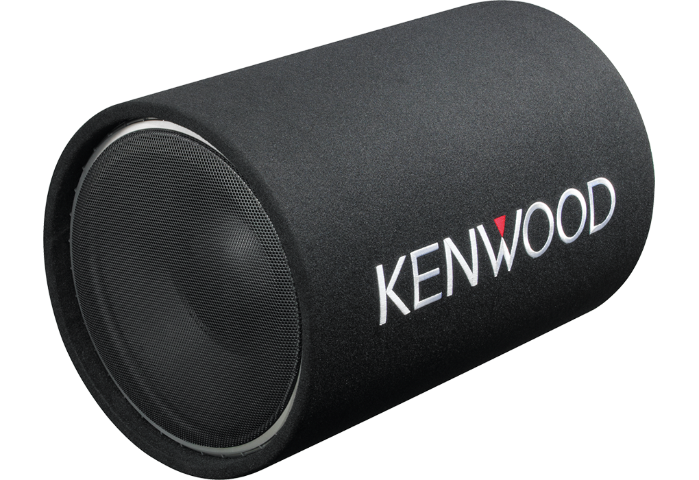 Kenwood KSC-W1200T ronde Tube passieve sub met quick release riemen