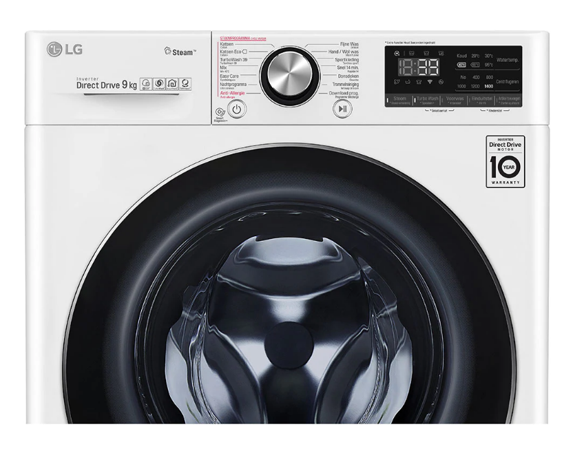 LG F4V909P2E Wasmachine met turbo wasprogramma