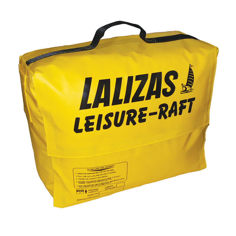 Lalizas Leisure Coastal 6V reddingsvlot voor 6 personen in tas