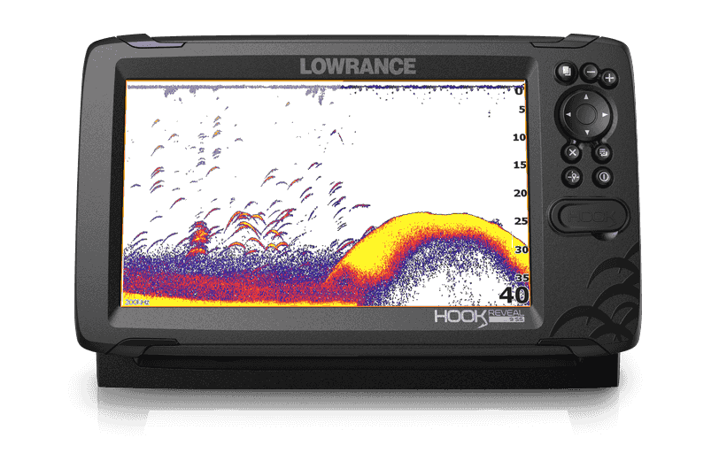 Lowrance HOOK Reveal 9 50/200 HDI fishfinder met transducer