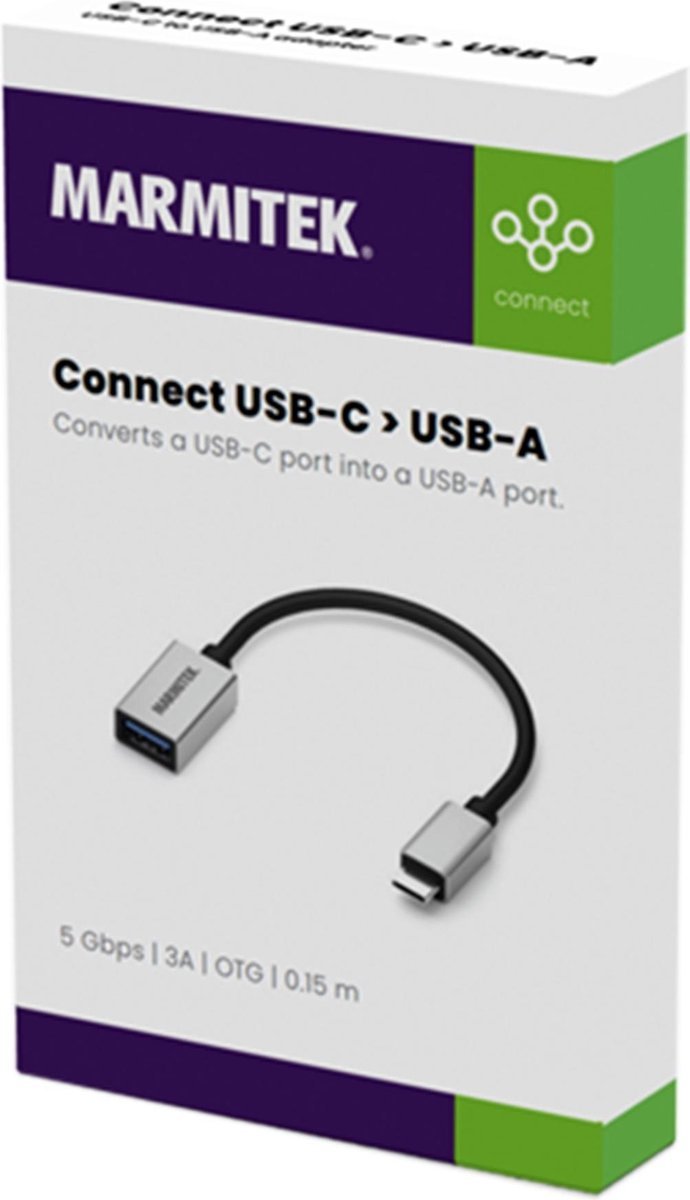 Marmitek CONNECT USB-C to USB-A