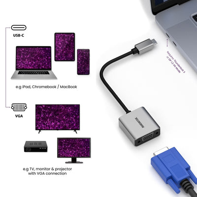 Marmitek CONNECT USB-C to VGA