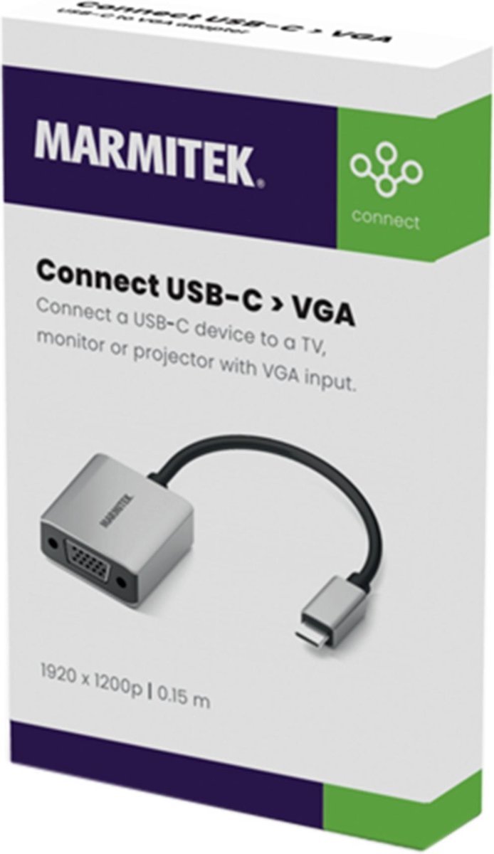 Marmitek CONNECT USB-C to VGA