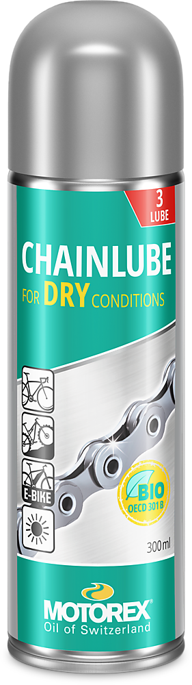 Motorex Chainlube Dry ketting smeermiddel 300 ml