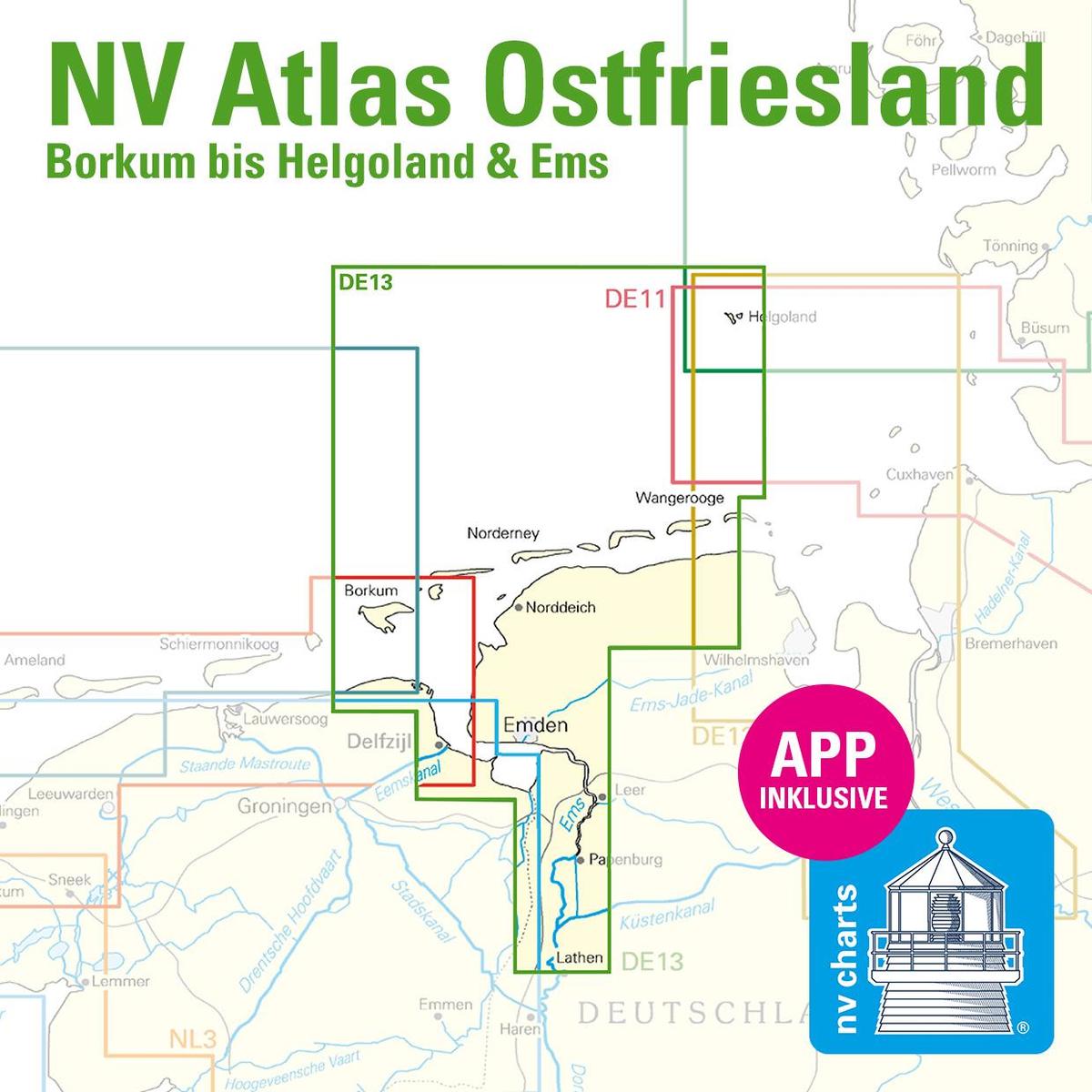 NV Atlas Duitsland DE13 Nordsee - Ostfriesland