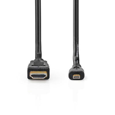 Nedis HDMI naar HDMI micro High Speed HDMI kabel met ethernet