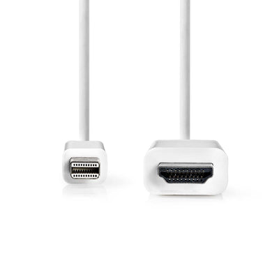 Nedis Mini DisplayPort kabel Mini DisplayPort male naar HDMI