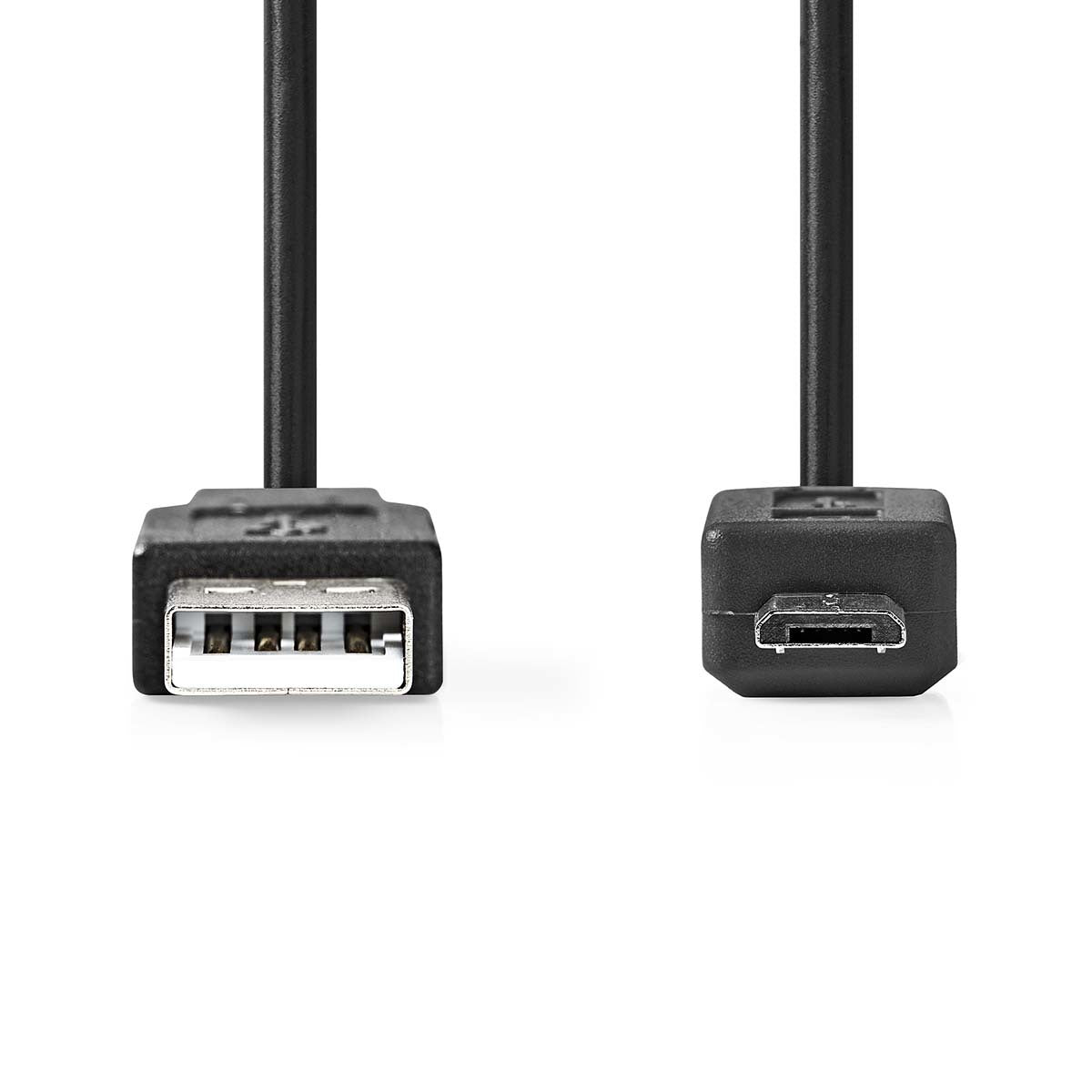 Nedis USB kabel USB-A Male naar USB Micro-B Male, lengte kabel 3 meter