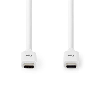 Nedis USB kabel van USB-C Male naar USB-C Male, kwaliteit 3.2 generatie 2