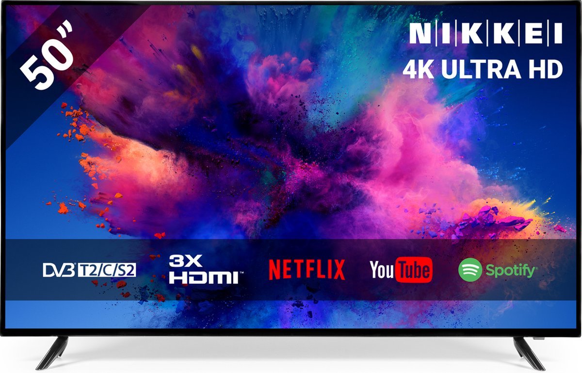 Nikkei NU5018S Smart TV met Netflix en Youtube
