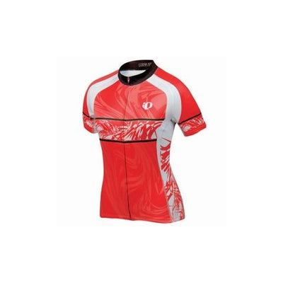 Pearl Izumi ELITE LTD fietsshirt korte mouwen rood dames