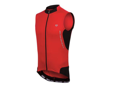 Pearl Izumi Elite SL jersey fietsshirt mouwloos rood heren