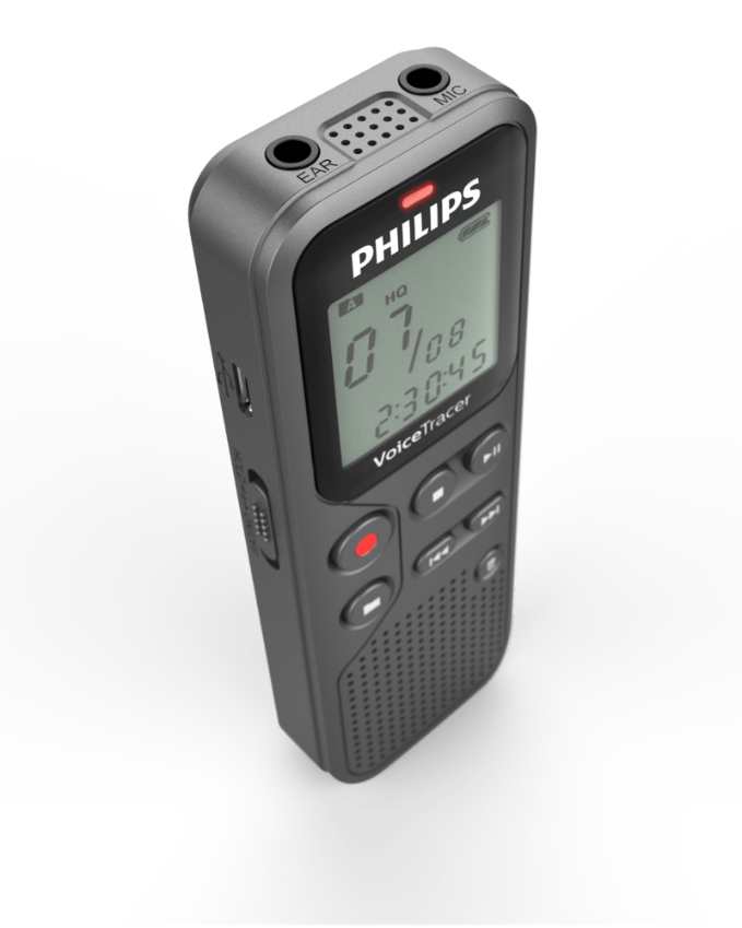 Philips DVT-1110 digitale memorecorer met USB