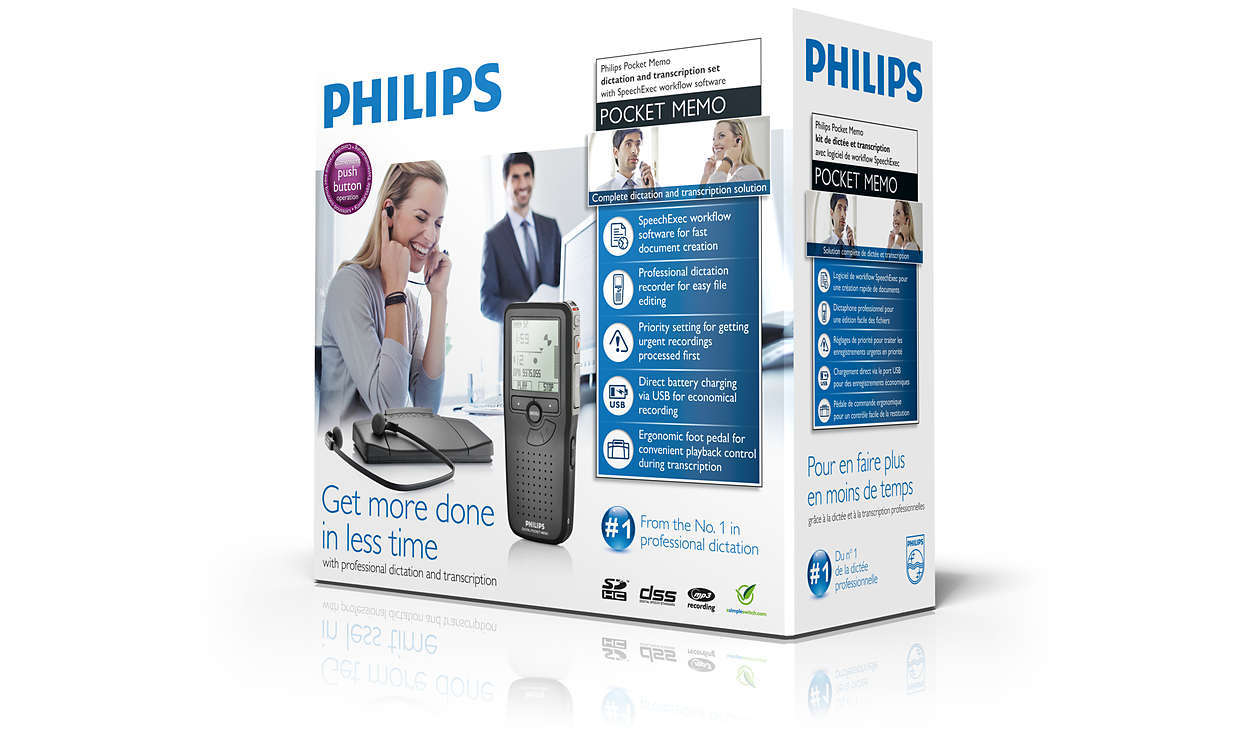 Philips LFH-9399 Dig. Starterkit; opnamecapaciteit 349 uur