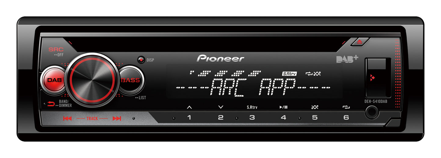 Pioneer DEH-S410DABAN Autoradio met CD-speler