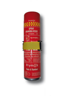 Prymos Houder met sluitband voor Dräger spray brandblusser