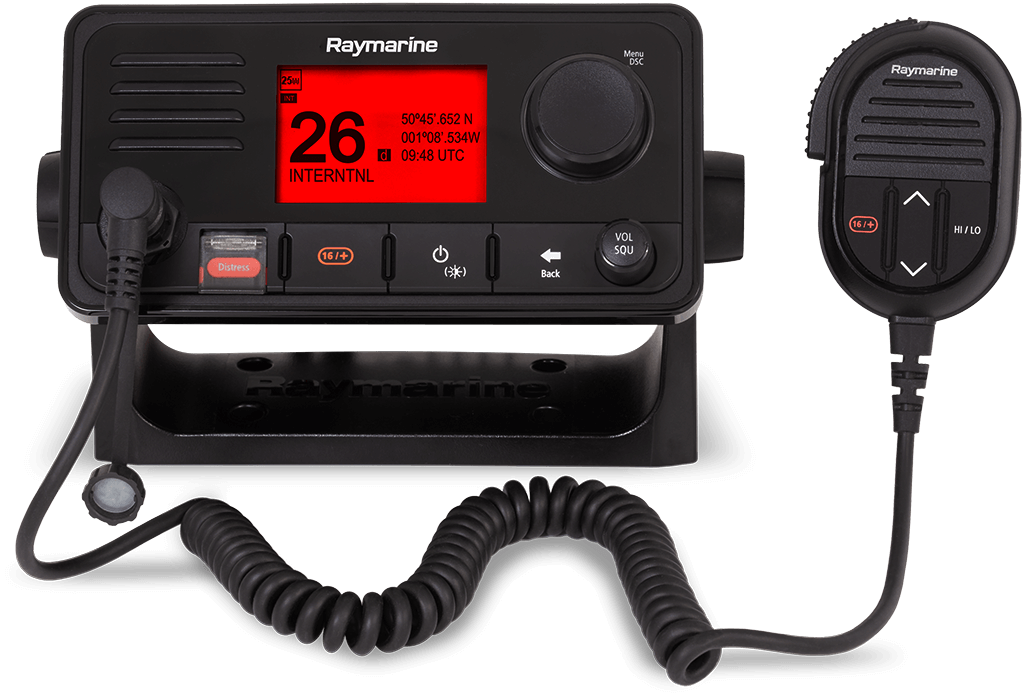 Raymarine Ray63 marifoon met GPS ontvanger