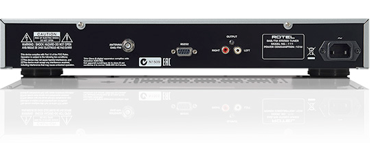 Rotel T11S zilver FM/DAB+ Tuner met RS-232 aansluiting